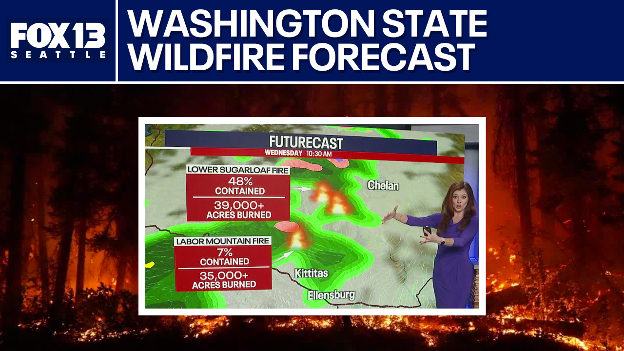 WA wildfire weather forecast