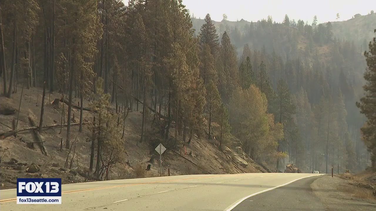 An up-close look at Washington's major wildfires