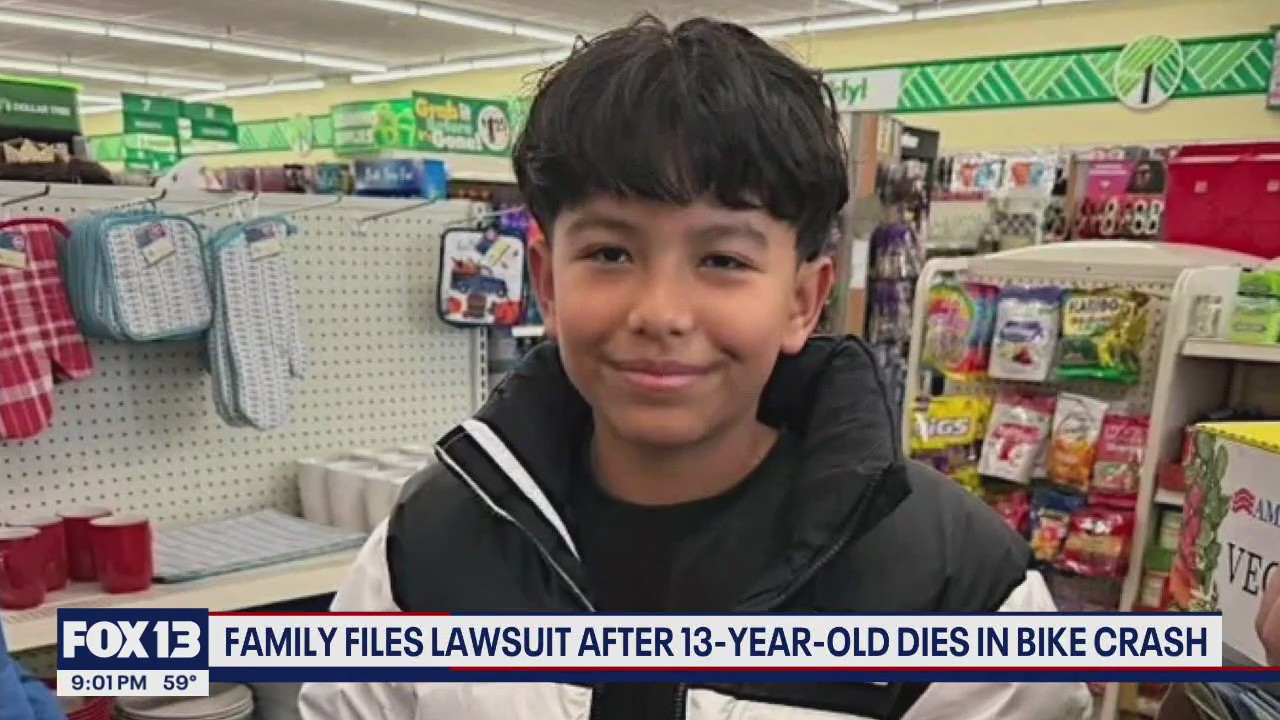 Family files lawsuit over cable that caused 13-year-old's fatal bike crash