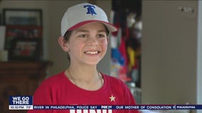 9-year-old Atlantic County boy rings the bell with the Phillies to celebrate last cancer treatment