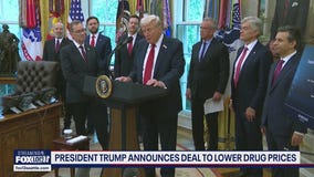 Trump announces deal to lower drug prices