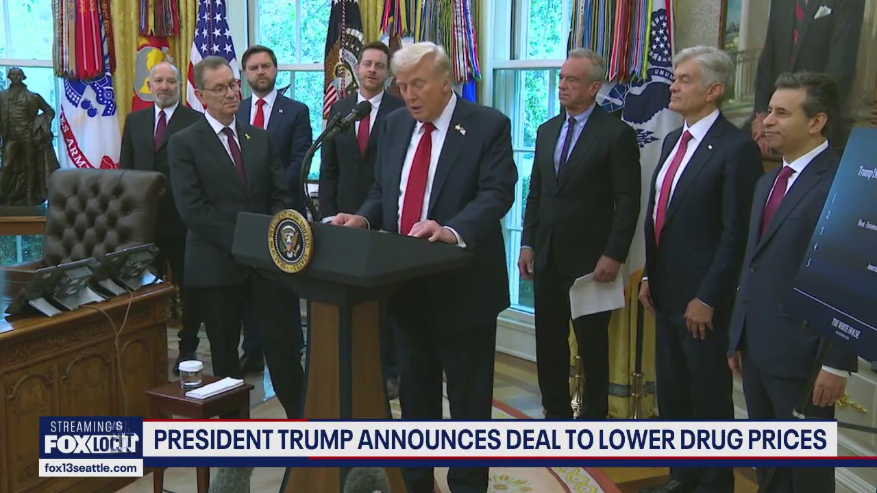 Trump announces deal to lower drug prices