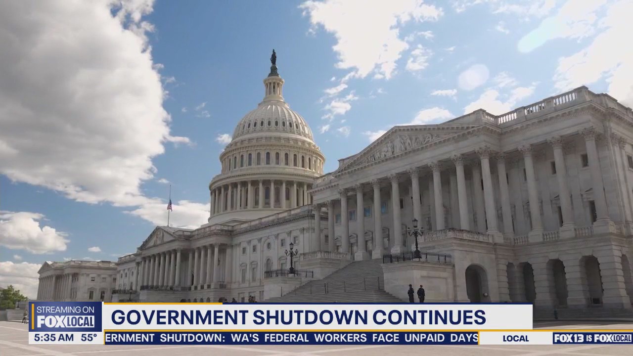 Government shutdown continues | FOX 13 Seattle