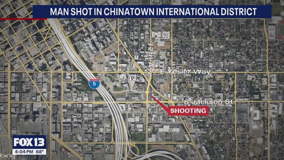 Man shot in back, walks to Seattle hospital