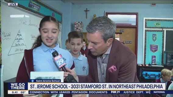 St. Jerome School students participate in state trout program