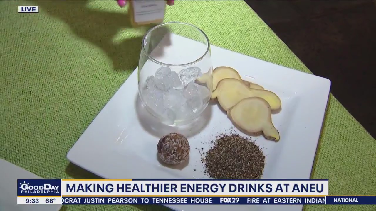 Making healthier energy drinks at Aneu in Paoli