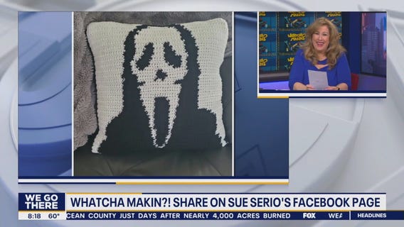 Whatcha Makin? Scream throw pillow