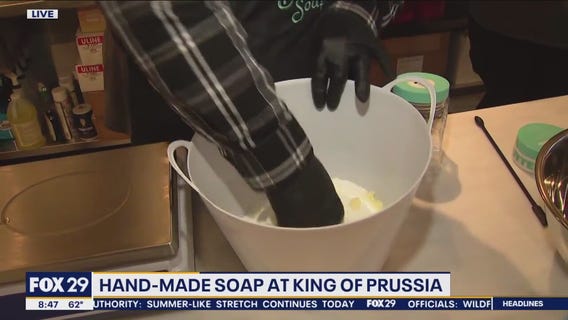 Create handmade soaps at Buff City Soap's new KOP location