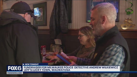 Milwaukee detective shot, Wauwatosa Leff's Lucky Town fundraiser