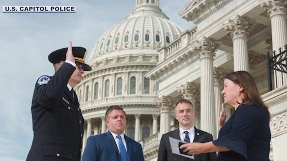 Michael Sullivan sworn in as U.S. Capitol PD chief