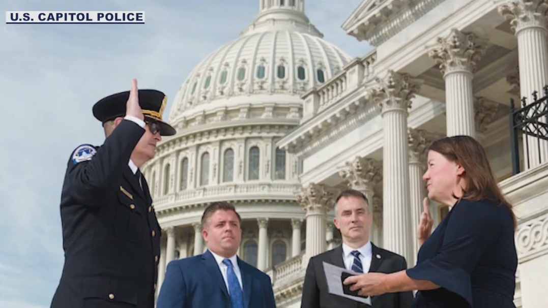 Michael Sullivan sworn in as U.S. Capitol PD chief