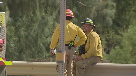 Monarch Fire: New wildfire burns SE of Wickenburg