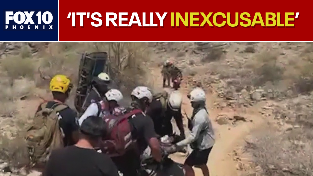 Family rescued from Phoenix hiking trail despite its closure | FOX 10 ...