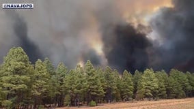 Oak Ridge Fire continues to grow on Navajo Nation