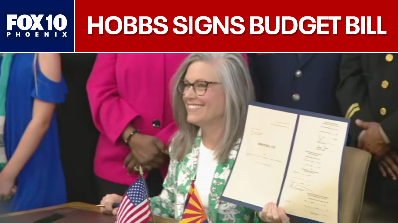 Arizona Gov. Hobbs officially signs budget bill