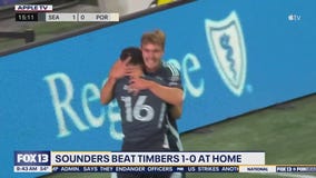 Sounders beat Timbers for first home win against rival since 2017