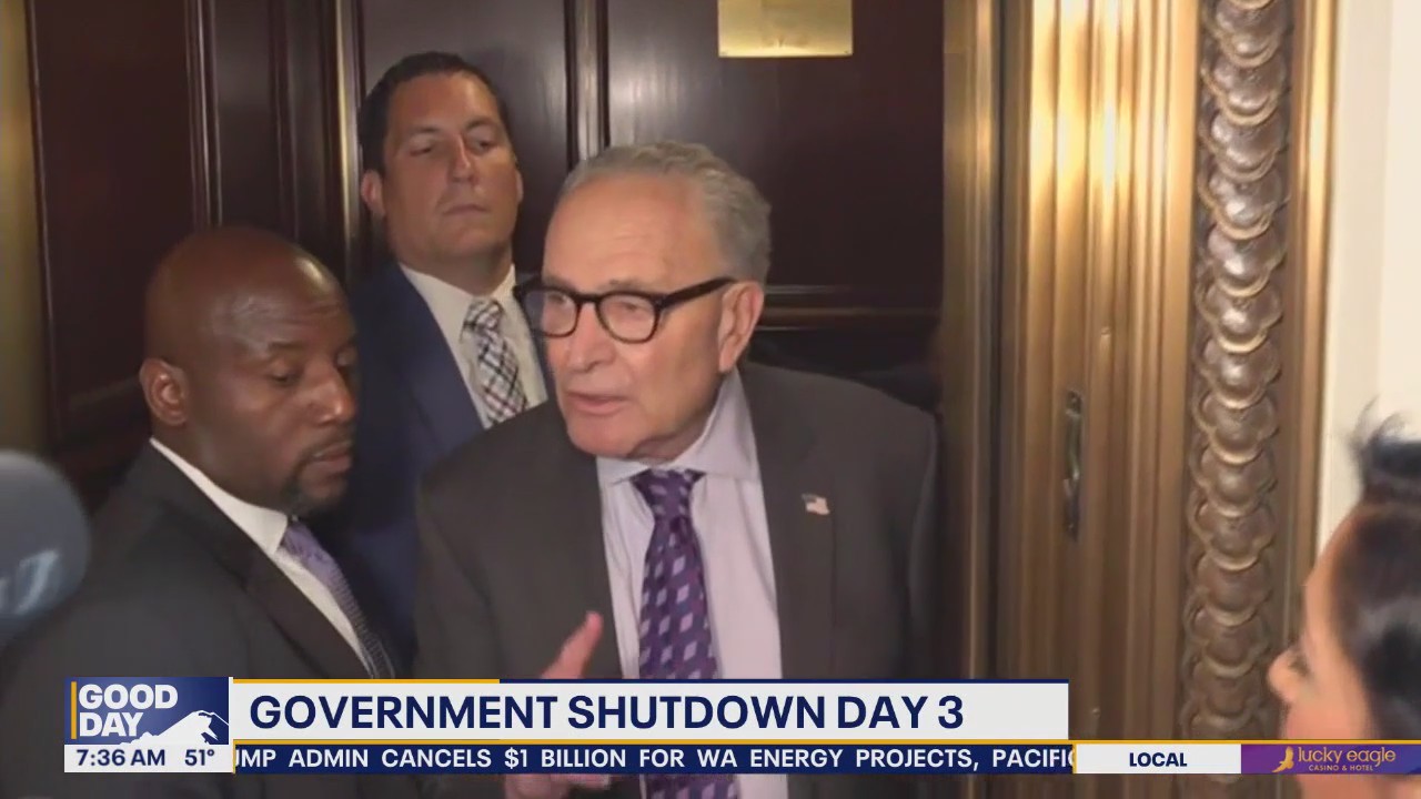 US government shutdown day 3: What Republicans, Democrats are saying