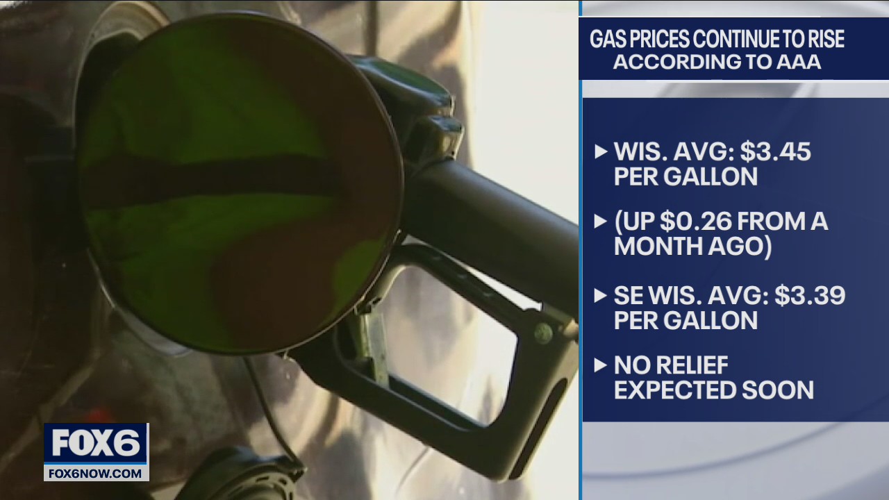 Gas prices continue to rise