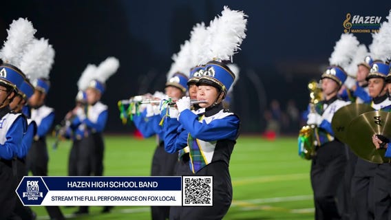 FOX LOCAL Halftime Show: Hazen High School Marching Band