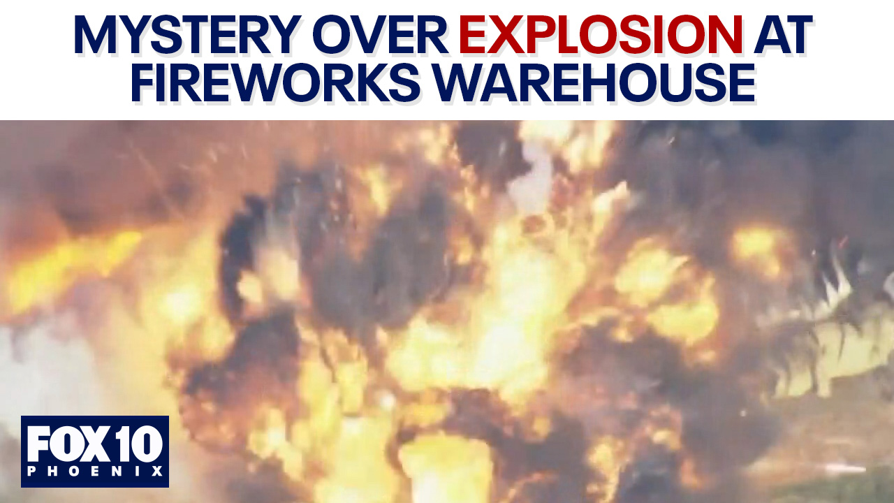 Fireworks warehouse suddenly explodes l FOX 10 Talks
