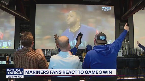 Mariners fans react to Game 3 win