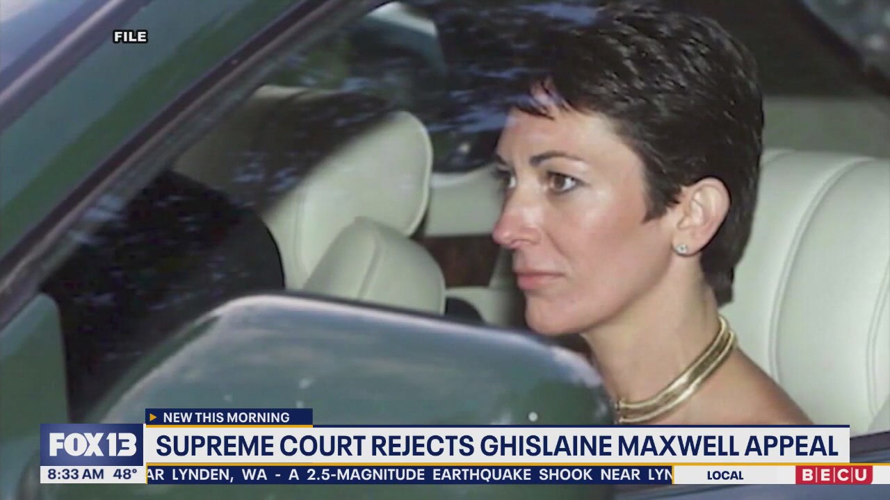 US Supreme Court rejects Ghislaine Maxwell appeal