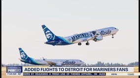 Added flights to Detroit for Seattle Mariners fans