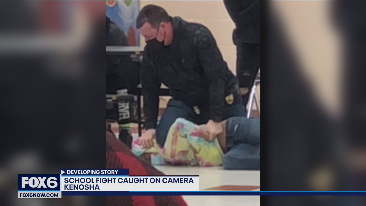 Kenosha school fight, off-duty officer on paid leave