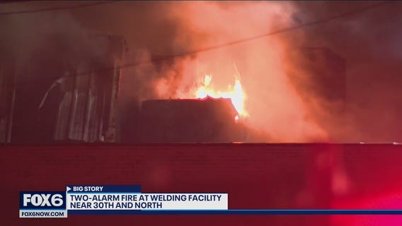 Milwaukee welding facility fire, 2 alarms
