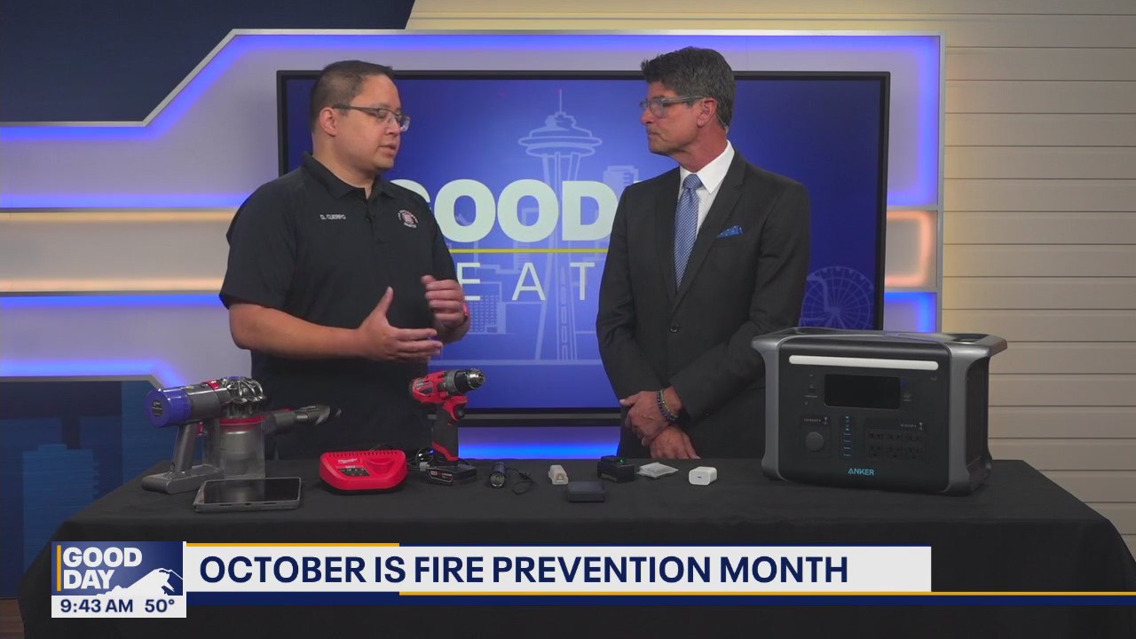October is Fire Prevention Month in Seattle