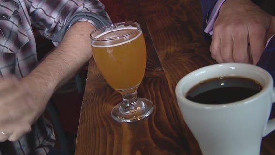 Coffee and Beer at Death of the Fox Brewing Company
