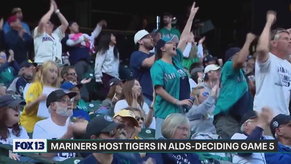 Mariners starting pitcher George Kirby in decisive ALDS Game 5