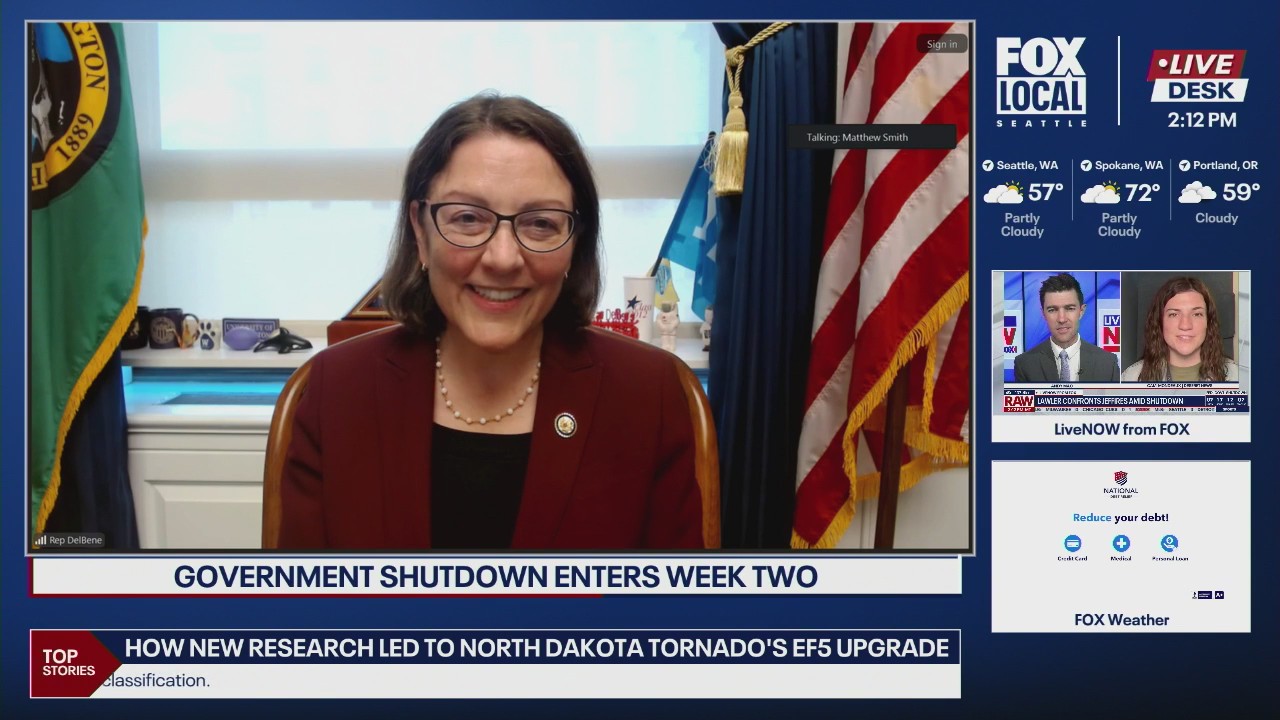 Rep. Suzan DelBene talks government shutdown, healthcare crisis