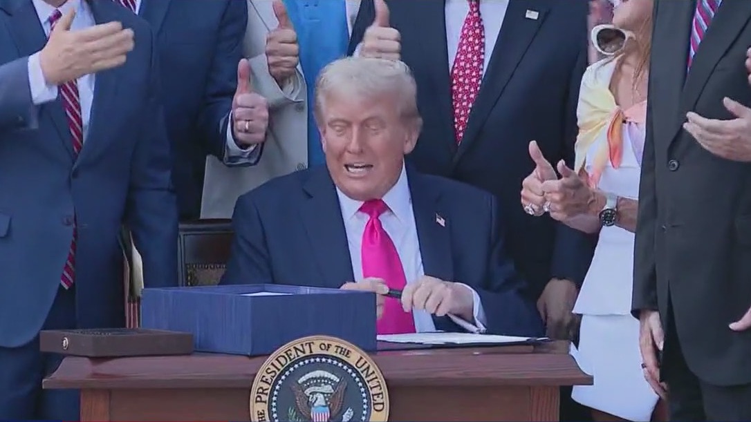 Trump signs 'Big Beautiful Bill' at White House