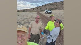 Dog found next to his deceased owner goes home with family