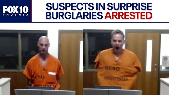 2 men accused of multiple burglaries in Surprise