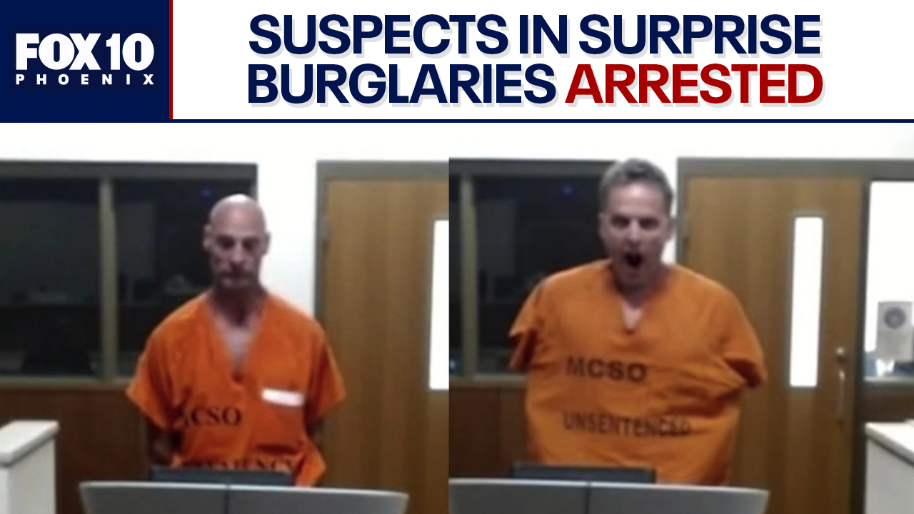 2 men accused of multiple burglaries in Surprise