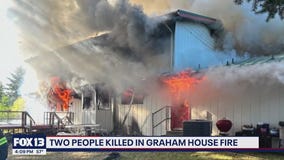 Two dead after building fire in Graham, WA