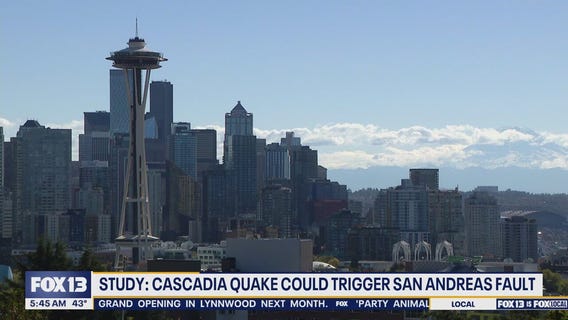 Study: Cascadia quake could trigger San Andreas Fault