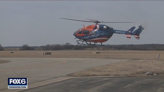 Flight For Life helicopter now based in Burlington