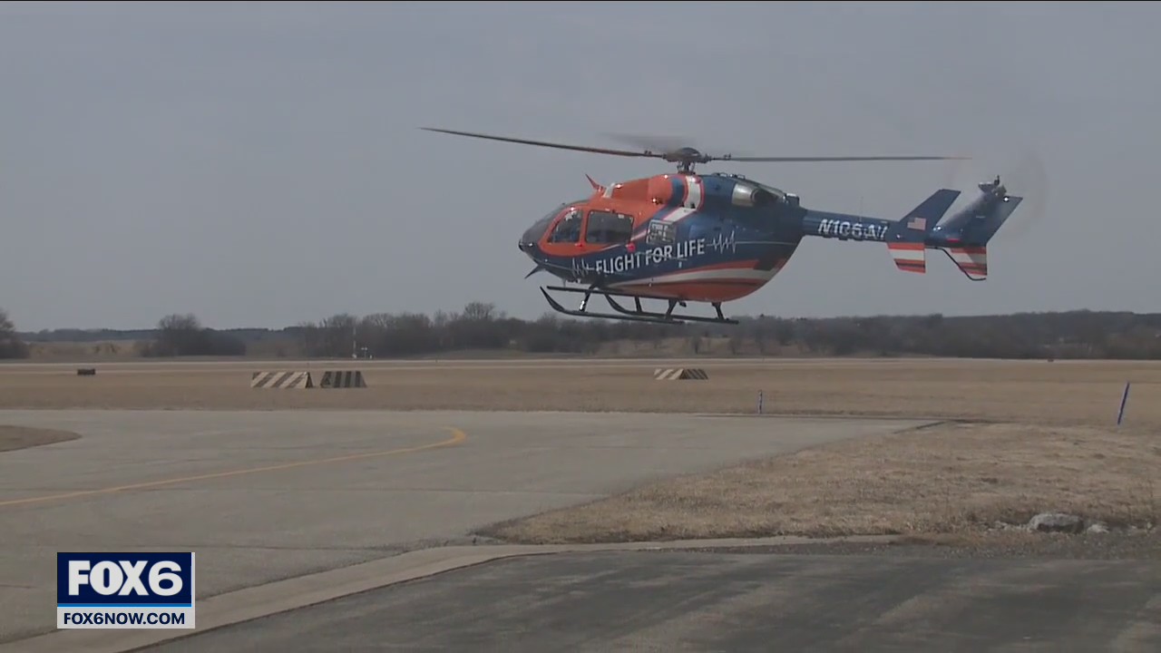 Flight For Life helicopter now based in Burlington