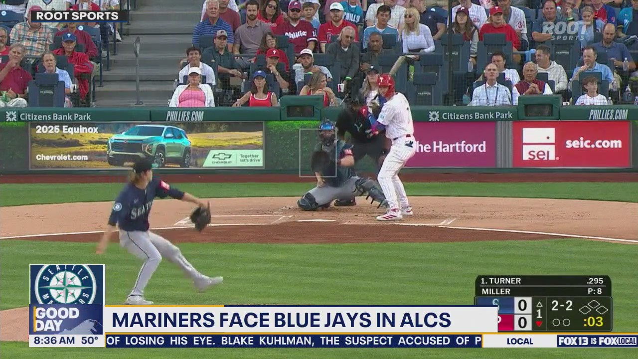 Mariners begin ALCS quest against top-seeded Blue Jays