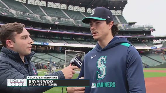 Mariners Pitcher Bryan Woo ready to come out the bullpen for ALCS Game 4