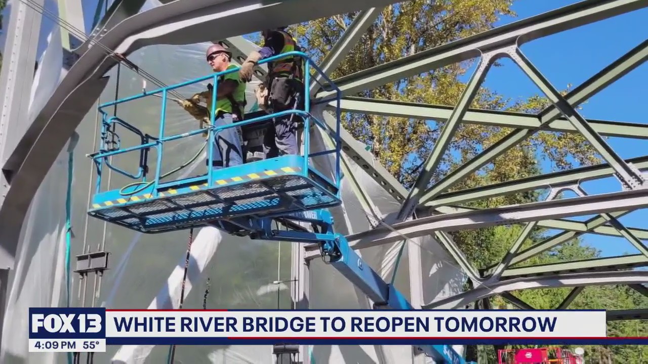 Governor's emergency order pushes White River Bridge reopening up weeks