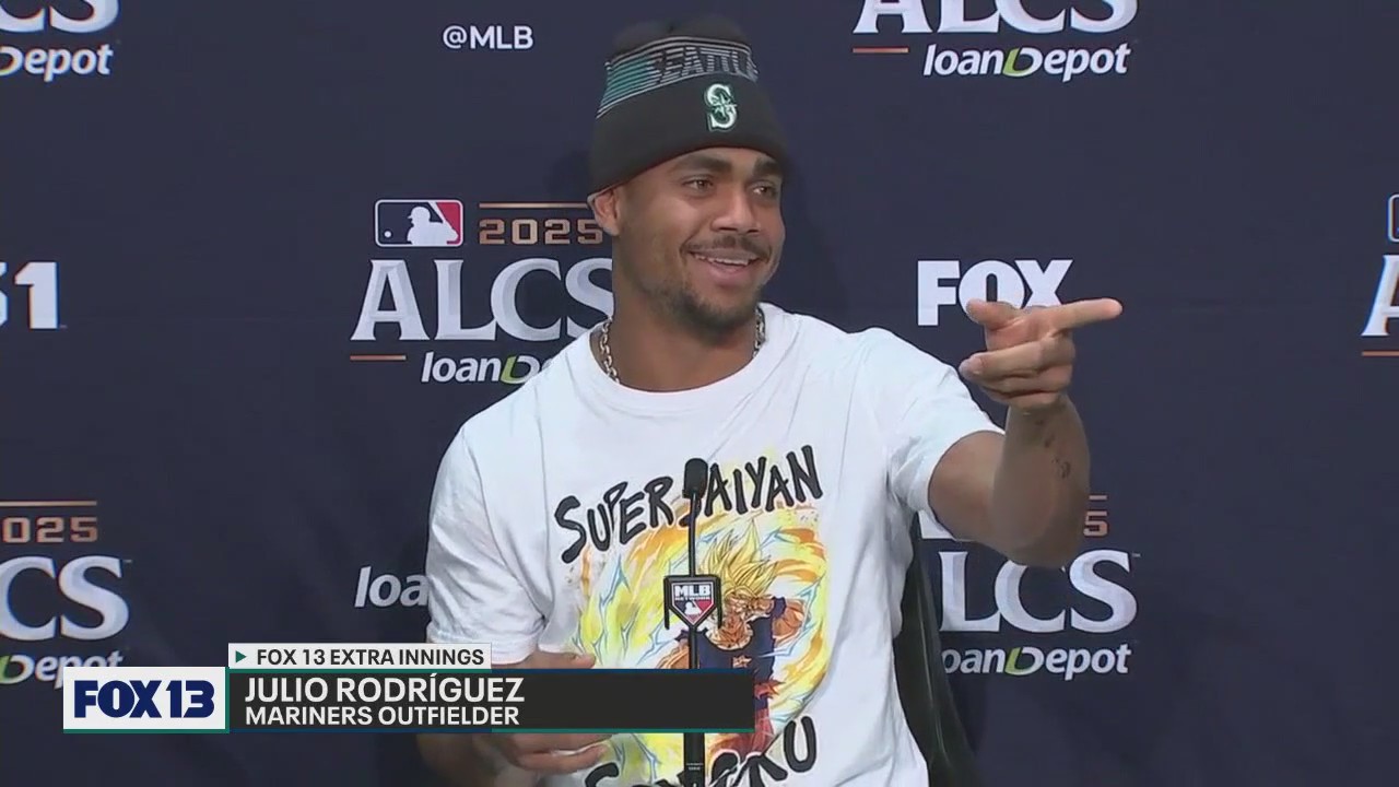 Mariners Julio Rodriguez ahead of ALCS game 4