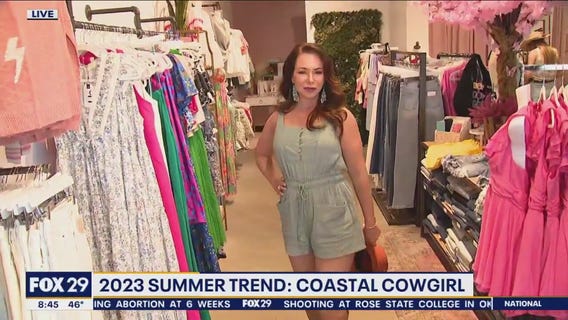 Rocking the coastal cowgirl trend