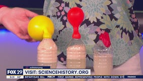 Experiments for kids at Philadelphia's Science History Institute
