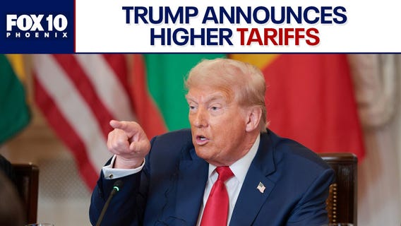 Trump says he's imposing new 30% tariffs on EU, Mexico