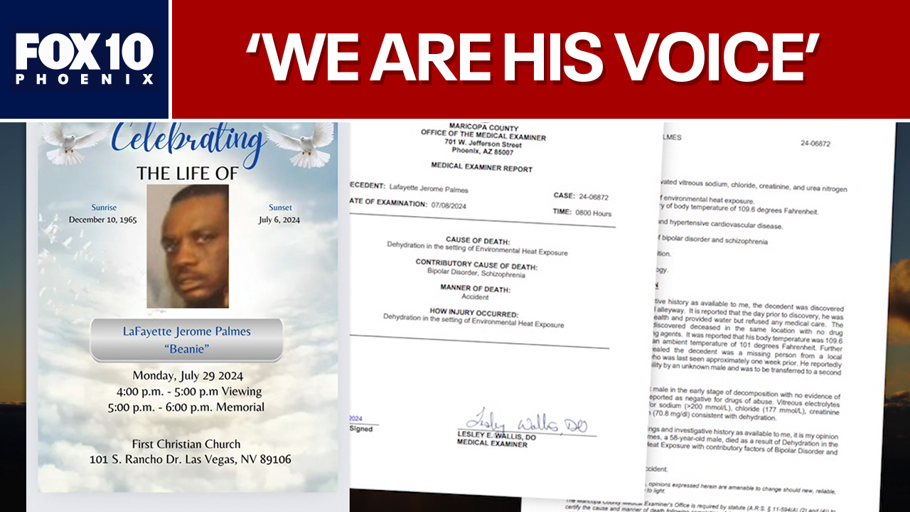 Family sues over Maricopa County heat exposure death