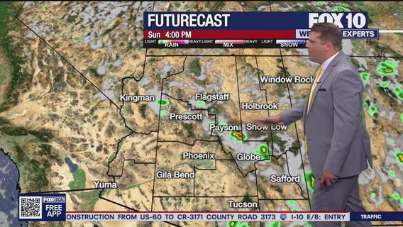 Sunday afternoon forecast - 7/13/25